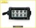 24w Double Row LED Light Bar 4 X 4 For Off Road Car / 6 Inch Led Light Bar