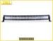Black Housing Double Row LED Light Bar 4x4 / Led Curved Light Bar For Truck