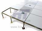 Antistatic Steel Raised Access Flooring Removable With Flat Head Pedestal