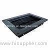 Rectangle Black Raised Floor Brush Grommet Thermoplastic Elastomer