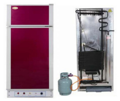 Silent Absorption refrigerator with freezer