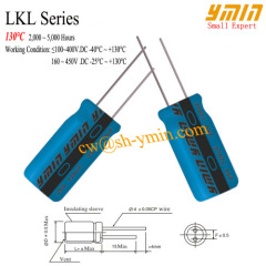 LKL Series 130C 2000 ~ 5000 Hours Capacitors Radial Aluminium Electrolytic Capacitors for General Purpose RoHS