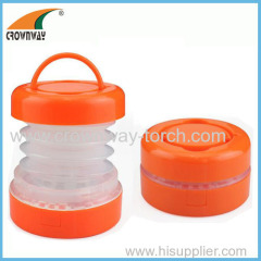 4LED straw hat LED pop up light table lamp camping lantern 3*AAA closed plstic hook lamp