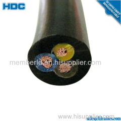 Reliable Performance pvc flat Soft rubber flexible cable