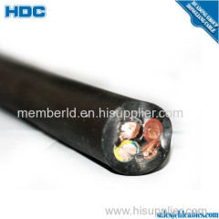 Reliable Performance pvc flat Soft rubber flexible cable