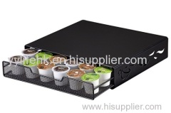 Storage Drawer for 30 K-cup coffee Pod Capsule Capacity