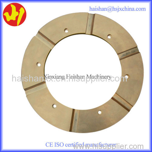 Fine Finish Copper Alloy Thrust Bearing Plate