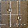 Natural Material 3D Leather Wall Panels Various Color Easy Install