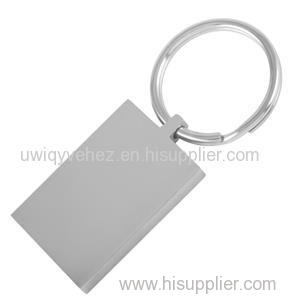Engravable Blank Stainless Steel Keychain