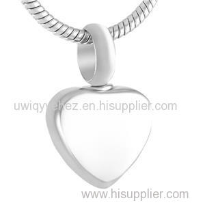 Engravable Blank Heart Cremation Charm