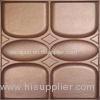 PVC 3D Leather Wall Panels For Interior Wall Decoration 400*400 Mm