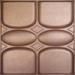 PVC 3D Leather Wall Panels For Interior Wall Decoration 400*400 Mm