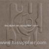 Restaurant 3D Leather Wall Panels PU Foam Waterproof With Embossed Design