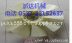 Engine 6D16T For Kobelco Excavator 9 Blades 6 Holes Fan.