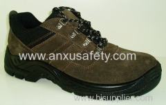 AX05023 suede leather steel safety shoe