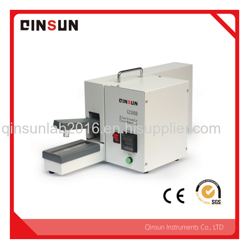 Electric friction color fastness tester