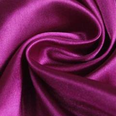 Dye Red Satin Dress Fabric Wholesale