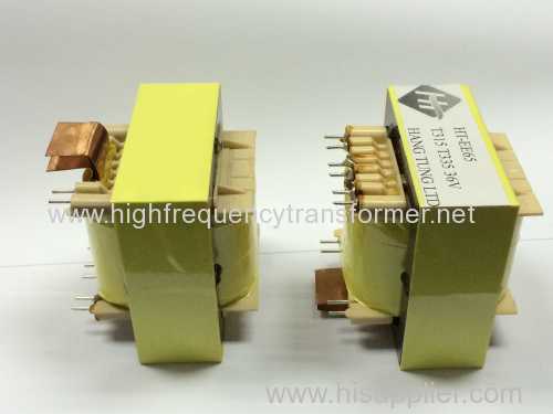 EE55 horziontal 110v to 220v voltage converter transformer