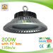 Factory price 120W 145lm/w IP65 high lumen LED high bay lights with lens