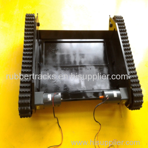 Medium-Size Robotic Rubber Track Platform/Undercarriage