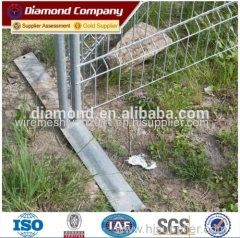 Hot-dipped Galvanized after welding High Security Temporary Fence