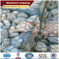 Heavy Zinc Coated Hexagonal Wire Flood Control Gabion Basket for Retaining Wall