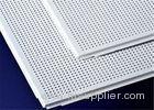 Various Size Perforated Aluminum Panels Square Shape Easy Install