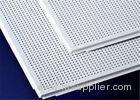 Various Size Perforated Aluminum Panels Square Shape Easy Install