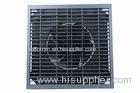 Air Conditioning Black Perforated Raised Floor Metal with Intelligent EC Draught Fan