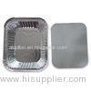 Disposable Aluminum Food Storage Containers Recyclable Rectangle Dairy Eco - Friendly