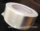 Air Condition Aluminium Foil Tape Offer Printing Bright Silver