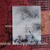 Emboss UV Flat Bed Screen Printing For Indoor Wall Decoration