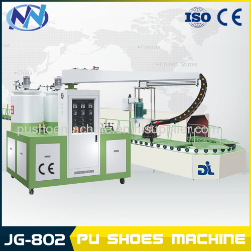 new single color pu injection shoe machine