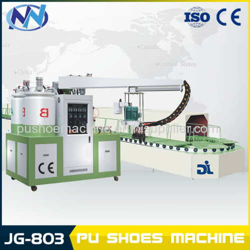 two head PU Shoe making machine