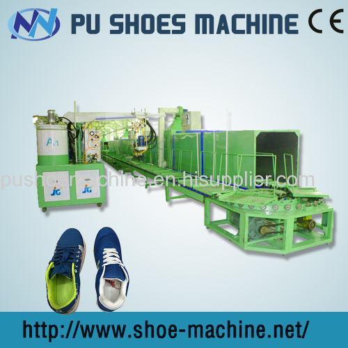 pu pouring machine for man shoe produce line