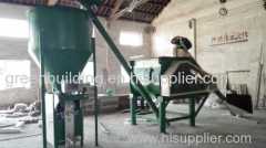 Dry mortar mixer system from