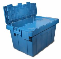 Attached Lid Nesting Container in Customer Colors