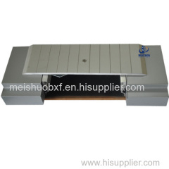 Carpet floor concrete surface metal expansion joint cover