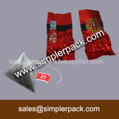 Pyramid Darjeeling Tea Bag Vacuum Packaging Machine with Outer Envelope