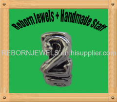 european style large hole bead number