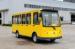 Fully Enclosed 14 Seats Electric Sightseeing Car Shuttle Bus Yellow Color