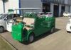Green Small Electric Utility Vehicles With 2 Seats / Cargo Bed Battery Powered
