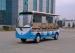 Blue 11 Seater 48V Electric Sightseeing Car Golf Carts With CE Certificate