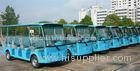 5KW DC Motor Electric Sightseeing Bus With Light / MP3 Player For 14 Passengers