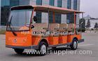 Battery Powered Electric Sightseeing Bus Shuttle Car With 14 Seats CE Certificate