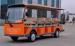 Battery Powered Electric Sightseeing Bus Shuttle Car With 14 Seats CE Certificate