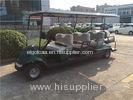 Green Color Club 8 Seater Golf Carts 48V Battery For Multi Passenger