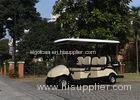 Popular Outdoor 6 Passenger Golf Carts 6 Seater With 48V 25A Computer Controlled Charger