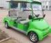 Green 4 Seat Electric Car Sightseeing Electric Vehicle For 4 Persons With DC Motor