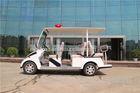 Road Legal Six Passenger Electric Golf Cart Club Car With Light / Safty Belt